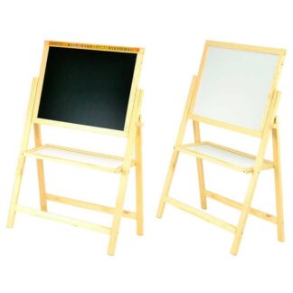 Гр Мольберт магнитный вращающийся 050 "Мася" - неокрашенный /Доска ш40*в55см, Подставка ш55*в110с...