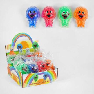 Гра антистрес C 56243 ЦІНА ЗА 12 ШТУК У БЛОЦІ, "Зубастики", з орбізами