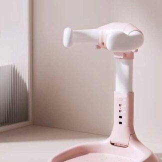 Гр Підставка для купання Bimbo H-31065 колір рожевий, розмір: 40×50×47 см, регулювання висоти, кр...