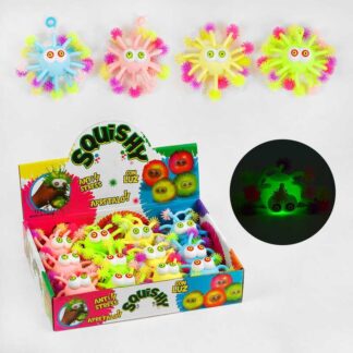 Гра антистрес C 60456 ЦІНА ЗА 12 ШТУК В БЛОЦІ, монстрик, підсвічування