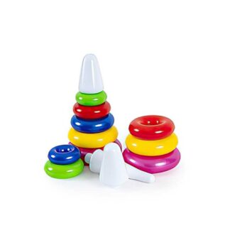 Гр Пірамідка "Райдуга 1" 1818 "BAMSIC", висота 21 см, 7 елементів, в сітці