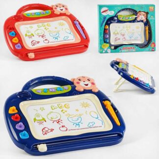 Дошка для малювання музична 71899 "TK Group", ОЗВУЧУВАННЯ УКРАЇНСЬКОЮ МОВОЮ, 2 кольори, абетка, п...