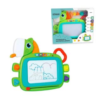 Дошка для малювання ТК 3131 "TK Group", КОЛЬОРОВА, магнітна, світлові та звукові ефекти, зі штамп...