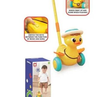 Каталка 845 пісні англійською, мелодії, кумедні звуки, сенсорна ділянка, світло, рухає крильцями,...