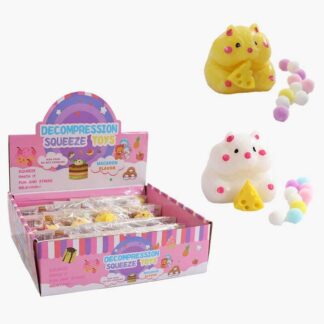 Гра антистрес C 70852 ЦІНА ЗА 16 ШТУК В БЛОЦІ, "Хом`ячок", в коробці