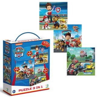 Гр Пазл 3в1 "Готові до роботи" 200579 "DoDo", 3 картинки, 115 елементів, в коробці