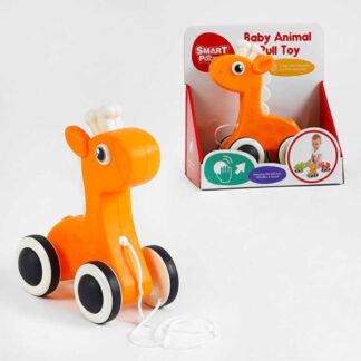 Каталка S-Y 015 “Жирафа”, колеса з пискавками, в коробці