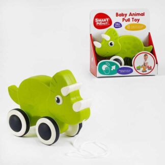 Каталка S-Y 016 “Динозавр”, колеса з пискавками, в коробці