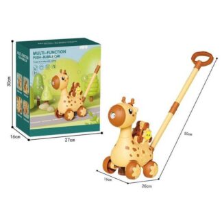 Каталка з мильними бульбашками 98306 підсвічування, мелодія, 2 пляшечки з мильними бульбашками, в...