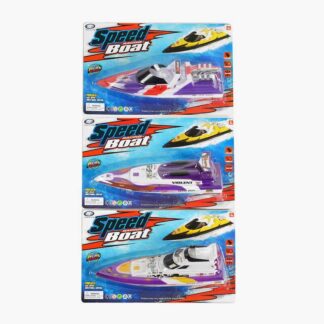 Катер 3815 /16/19 3 види, на батарейках, 28 см, на листі, ВИДАЄТЬСЯ ТІЛЬКИ МІКС ВИДІВ