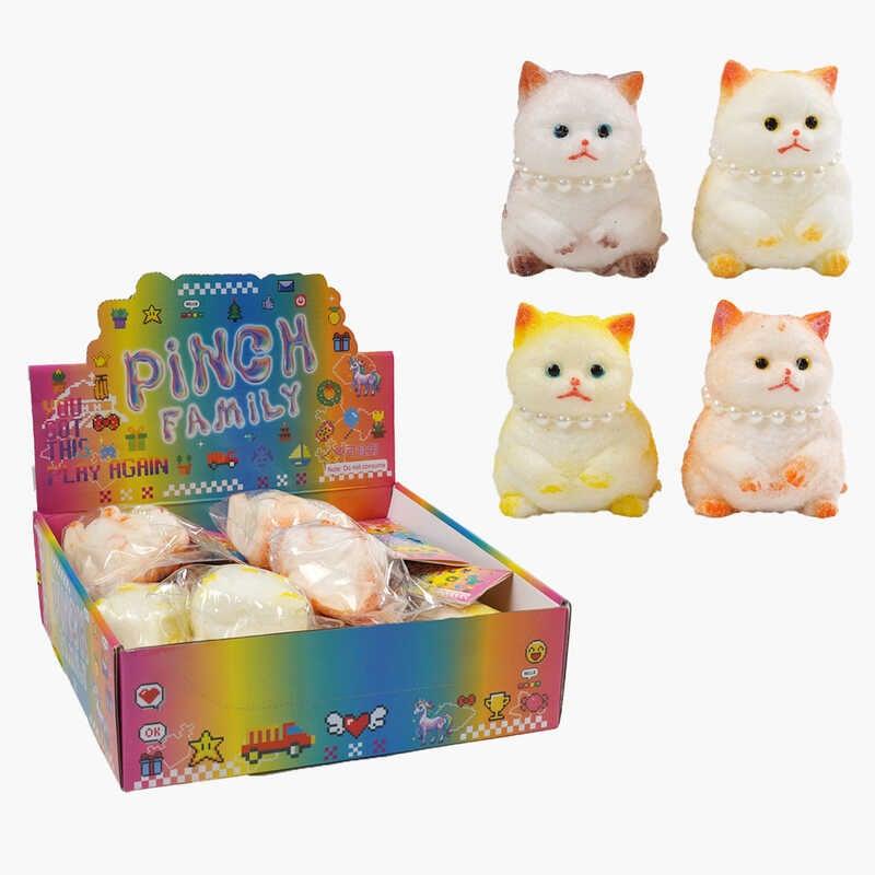 Гра антистрес C 72092 ЦІНА ЗА 12 ШТУК В БЛОЦІ, "Кошеня", в коробці