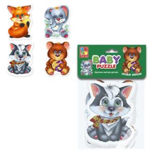 Пазлы бейби "Лесненые жители" VT 1106-79
