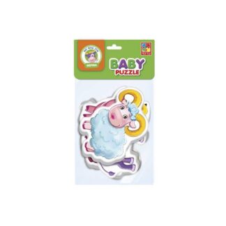 Гр Пазли бейбі "Ферма" VT 1106-86 укр "Vladi Toys", у пакеті