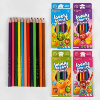 Карандаши С 45335 / YL 201031-12 / YL 21013-12 4 вида, 12 цветов, 12 шт в упаковке