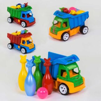 Самосвал "Алекс" кегли+1 шар 089