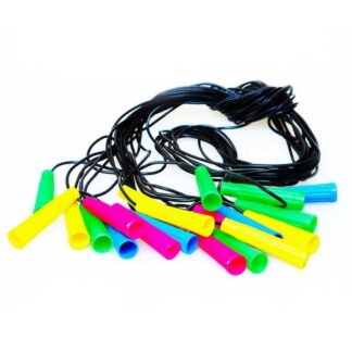 Гр Скакалка резинова чорна 21291 довжина 2,4 м. товщина 5 мм. ЦІНА ЗА ЗВ’ЯЗКУ, У ЗВ’ЯЗЦІ 10ШТ "M...