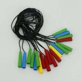 Гр Скакалка №2 чорна 034/3 довжина 2.2м ЦІНА ЗА ЗВ’ЯЗКУ, У ЗВ’ЯЗЦІ 10ШТ, "BAMSIC"