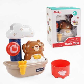 Гра для ванни 688-45 кухлик, водяний млин, генерує піну, на присосках, в коробці