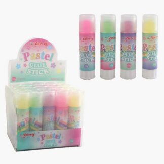 Клей-олівець C 72710 ЦІНА ЗА 20 ШТУК В БЛОЦІ, різноколірний, 15 грамів, в коробці