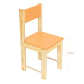 Гр Стільчик №28 помаранчевий, дитячий 22658 "Ігруша"