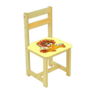 Гр Стул "Лев" 4044 цвет жёлтый, "МАСЯ"