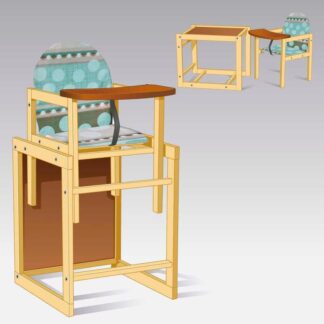 Гр Стульчик  малый №1124 "Круги цветные" (1) ТМ "Мася"