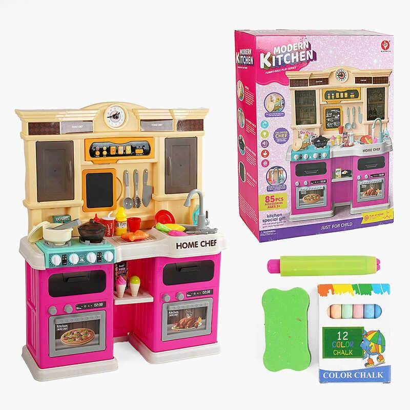 Кухня 922-163 висота 83 см, 85 елементів, звуки, мелодії, підсвічування, автоматична подача води,...