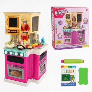 Кухня 922-165 висота 80 см, 77 елементів, звуки, мелодії, підсвічування, автоматична подача води,...