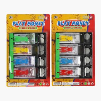 Гроші 929-033 2 види, банкноти, монети, каса, на листі