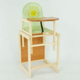 Гр Стульчик /кожзам/ №2062 - "Солнышко" - цвет САЛАТОВЫЙ  (1) ТМ "Мася"