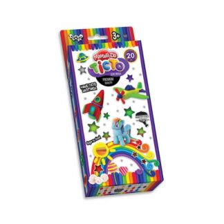 Гр Тісто для ліплення "Master Do" TMD-15-01U УКР. "Danko Toys", 20 кольорів*20г, коробка