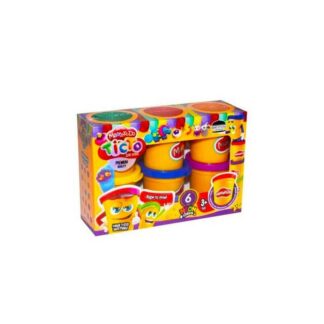 Гр Тісто для ліплення "Master Do" TMDB-01-01U УКР. "Danko Toys", 6 банок*50 г