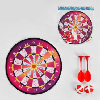 Дартс на липучках 36 F 10 2 дротики та 2 м`ячики, у пакеті