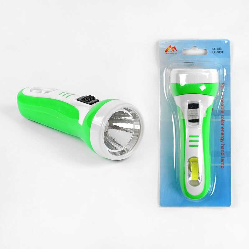 Ліхтар світлодіодний C 56774 акумуляторний, 2 режими роботи, зарядка від мережі 220V, вбудована в...