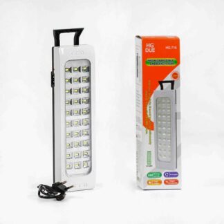 Ліхтар світлодіодний C 56782 акумуляторний 1600mAh, 2 реж. роботи, кабель зарядки 220V, кріплення...