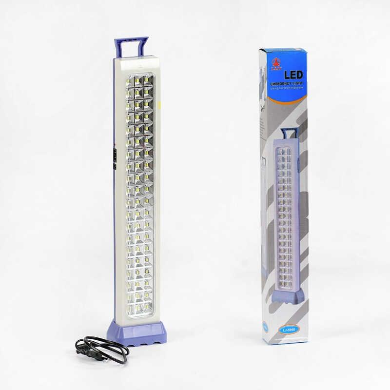 Ліхтар світлодіодний C 57052 акумуляторний 2х1200mAh, 2 реж. роботи, кабель зарядки 220V, кріплен...