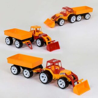 Гр Трактор+ковш+прицеп 007/2 "BAMSIC"