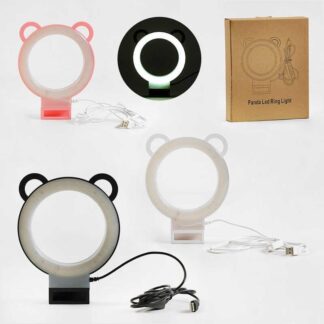 Лампа світлодіодна C 57876 3 кольори, 3 режими, працює від мережі/павербанка, в коробці