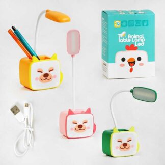 Лампа світлодіодна M 48490 3 кольори, 2 режими, акумуляторна, ВИДАЄТЬСЯ ТІЛЬКИ МІКС ВИДІВ