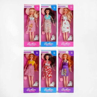 Лялька SH 196 A-1 6 видів, вагітна, малюк, відчиняється животик, у коробці