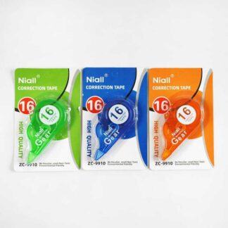 Корекційна стрічка С 60678/ZC-9910 ЦІНА ЗА 1 ШТУКУ, 3 кольори, довжина - 16 м, ширина стрічки - 5...