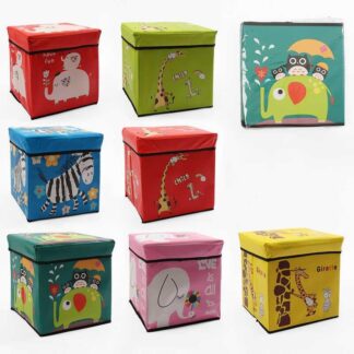 Короб-органайзер C 68850 30х30х30 см, складний, в пакеті, ВИДАЄТЬСЯ МІКС ВИДІВ