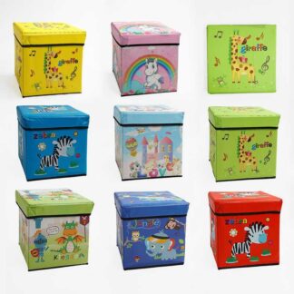 Короб-органайзер C 68854 розкладний, розмір - 30х30х30 см, щільний картон, тканина відштовху... 30х30