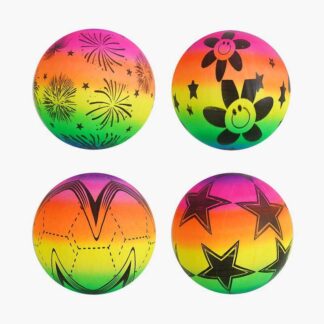 М`яч гумовий F 43250 діаметр - 19 см, в пакеті, ВИДАЄТЬСЯ ТІЛЬКИ МІКС ВИДІВ