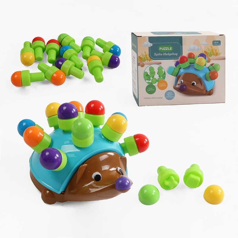 Логічний їжак 2152 12 голочок, цифри, в коробці