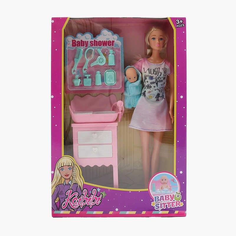 Лялька WG 245 висота: 30см, пупсик, пеленальний столик із ванночкою, знімний одяг, рухомі кінцівк...