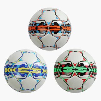 М`яч футбольний C 44621 3 види, вага 420 грамів, матеріал PU, балон гумовий, клеєний, ВИДАЄ