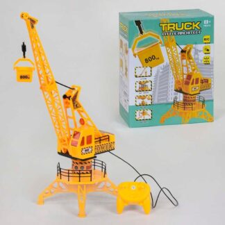 Кран на радіокеруванні QF 323 на батарейках, підсвічування, в коробці