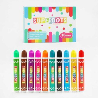 Крапкові маркери C 35509 10 кольорів, в коробці