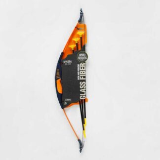 Лук 9835 висота 76 см, 3 стріли з присосками, на листі